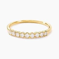 Histoire d'Or Alliance Hera or jaune diamant Discount