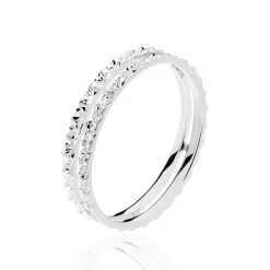 Histoire d'Or Alliance Hermanne or blanc Discount