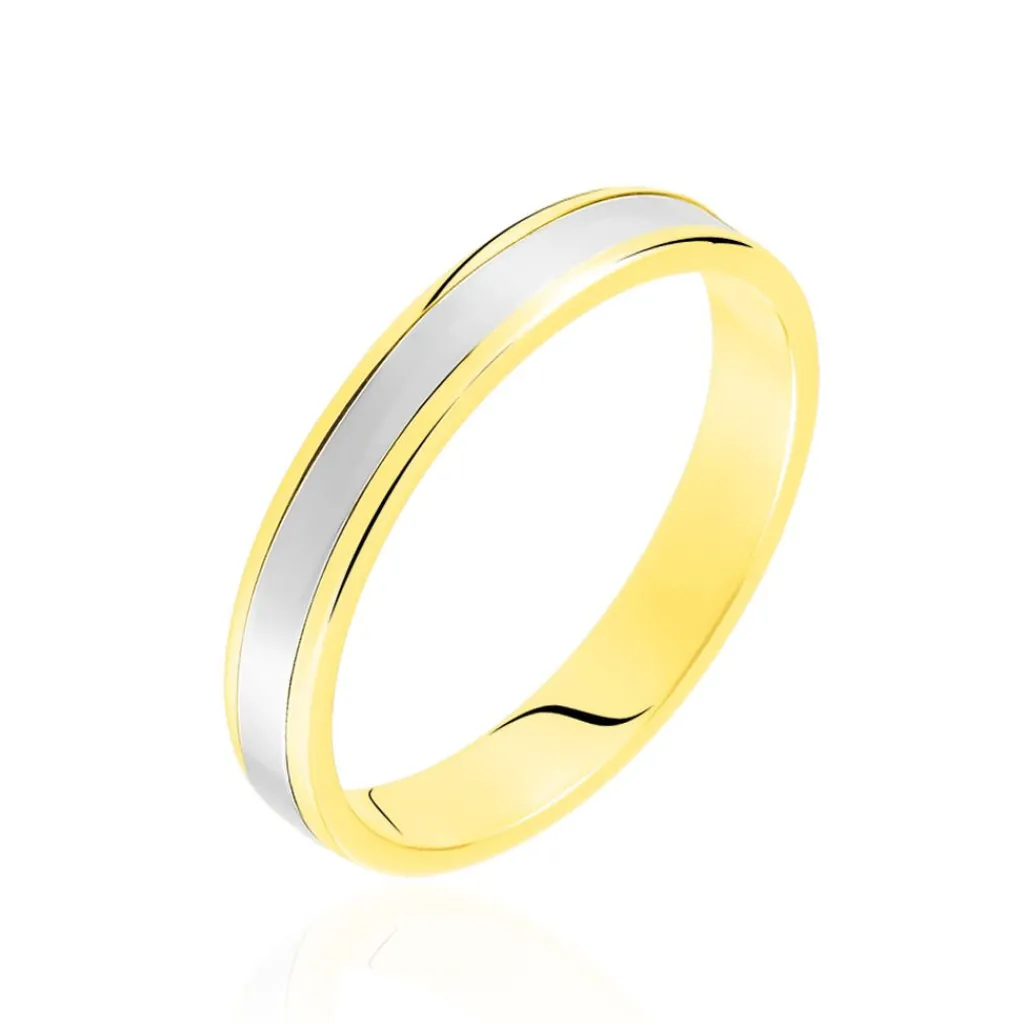 Histoire d'Or Alliance Hevan Ruban Or Bicolore Online