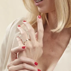 Histoire d'Or Alliance Hevan Ruban Or Bicolore Clearance