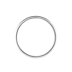 Histoire d'Or Alliance Hild Ruban Biseaute Palladium Blanc Clearance