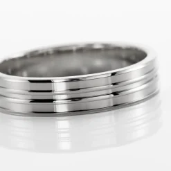 Histoire d'Or Alliance Horatius Ruban Palladium Hot