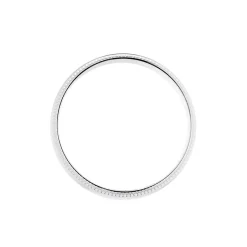 Histoire d'Or Alliance Ilian Demi Jonc Bombe Or Blanc Sale