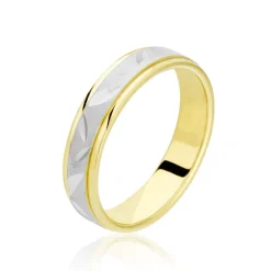 Histoire d'Or Alliance Ilki Ruban Or Bicolore Sale