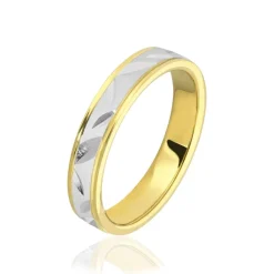 Histoire d'Or Alliance Ilki Ruban Or Bicolore Sale