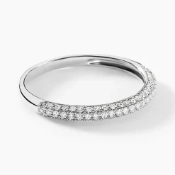 Histoire d'Or Alliance Joshua Or Blanc Diamant Outlet