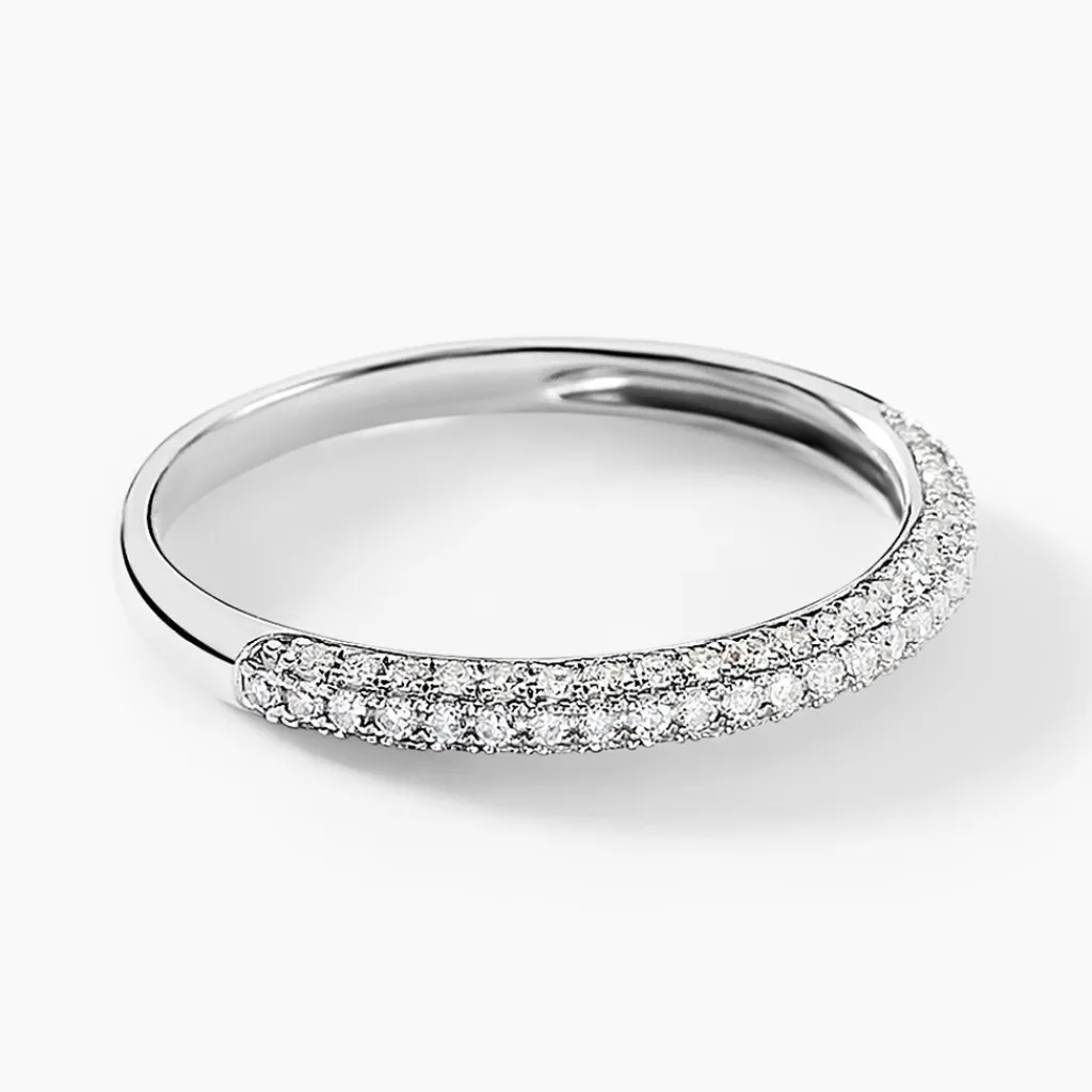 Histoire d'Or Alliance Joshua Or Blanc Diamant Outlet