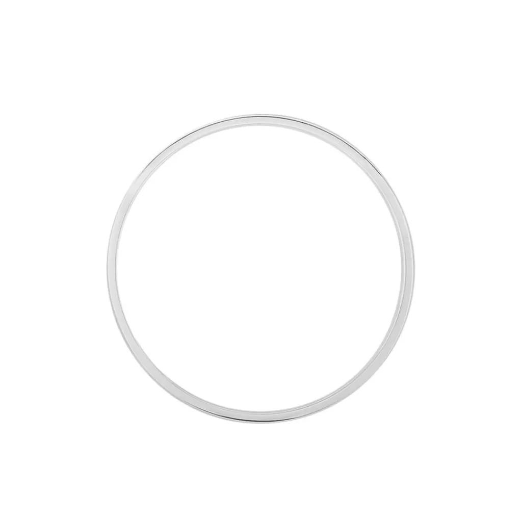 Histoire d'Or Alliance Julie Ruban Classique Or Blanc Discount