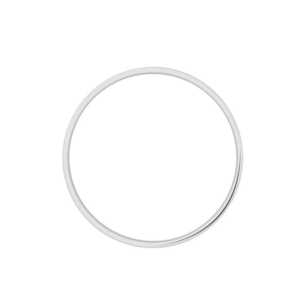 Histoire d'Or Alliance Julie Ruban Classique Or Blanc Outlet