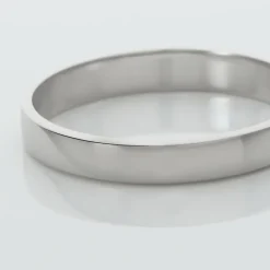 Histoire d'Or Alliance Julie Ruban Classique platine blanc Hot