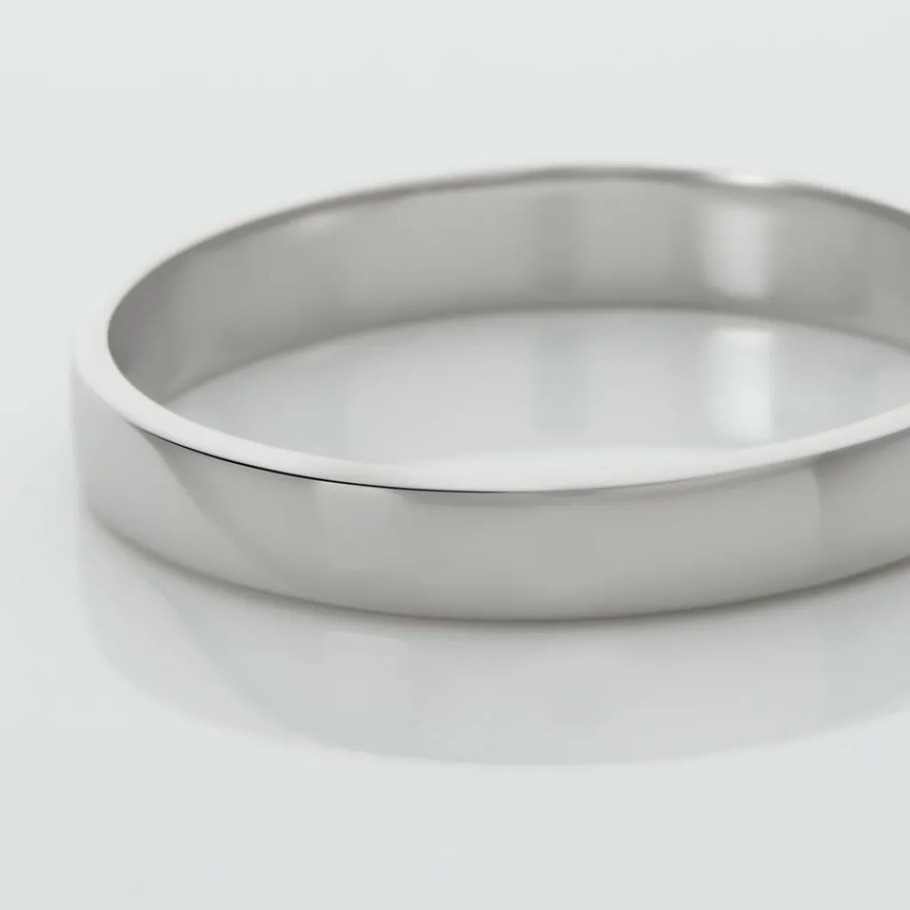 Histoire d'Or Alliance Julie Ruban Classique platine blanc Hot