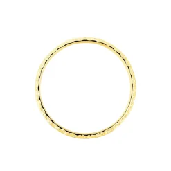 Histoire d'Or Alliance June 2 Rangs Diamantee Ruban Plat or jaune Discount