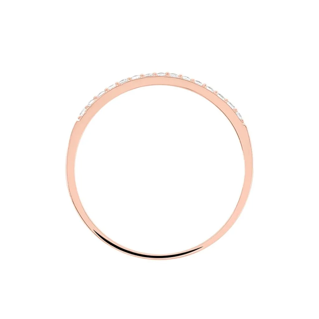 Histoire d'Or Alliance Klimka Or Rose Oxyde De Zirconium Best