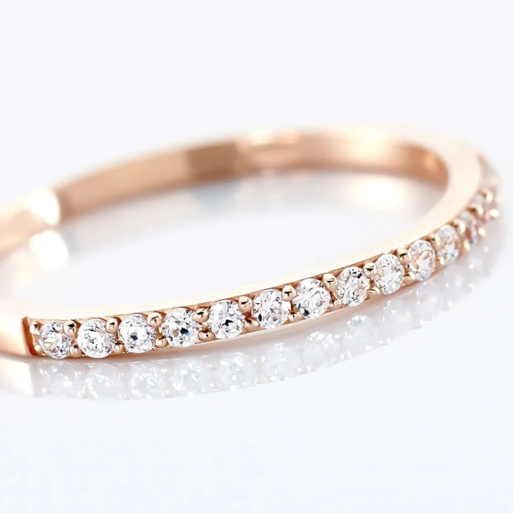 Histoire d'Or Alliance Klimka Or Rose Oxyde De Zirconium Best