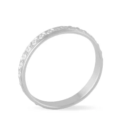 Histoire d'Or Alliance Laura Ruban Plat or blanc Discount