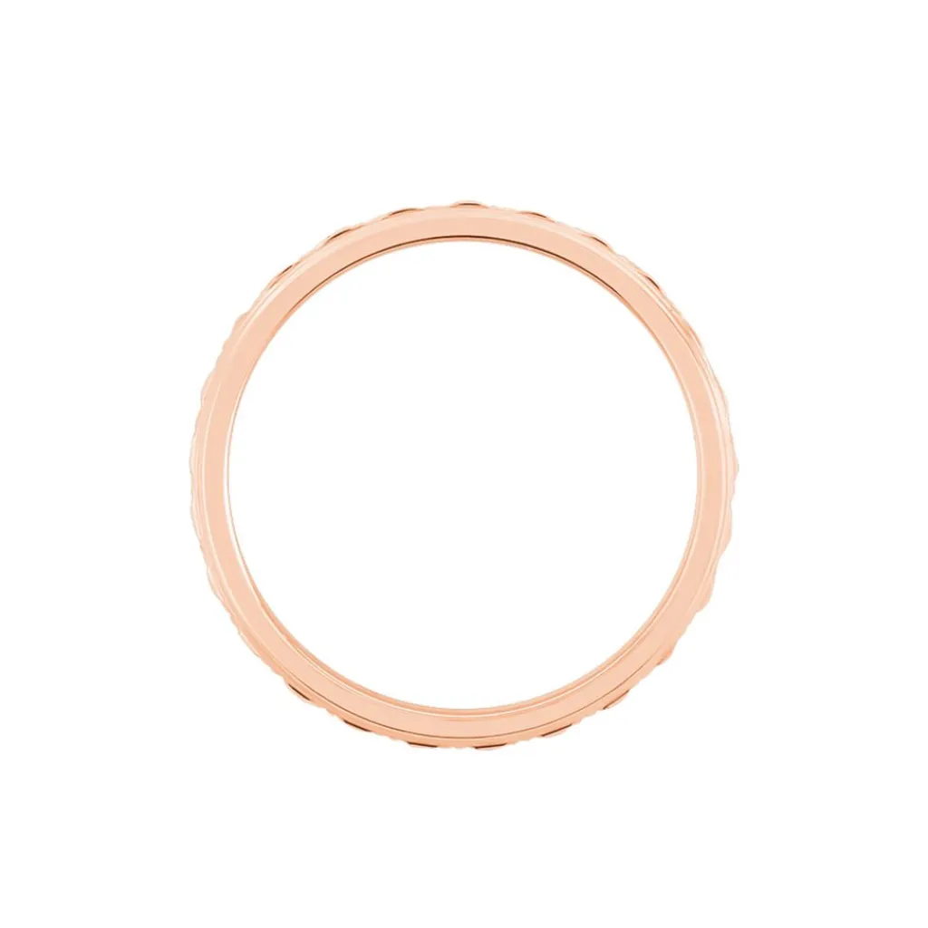 Histoire d'Or Alliance Laura Ruban Plat or rose