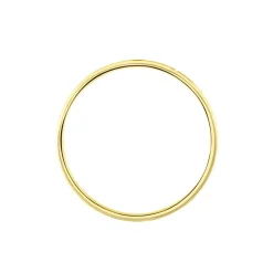 Histoire d'Or Alliance Laurette Ruban Plat Or Jaune Hot