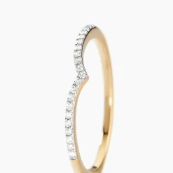 Histoire d'Or Alliance Les Inseparables Or Jaune Diamant Best