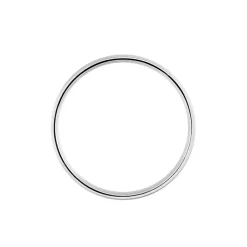 Histoire d'Or Alliance Liseret Central Ruban Plat Palladium Blanc Online