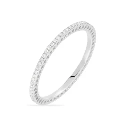 Histoire d'Or Alliance Lu Or Blanc Diamant New