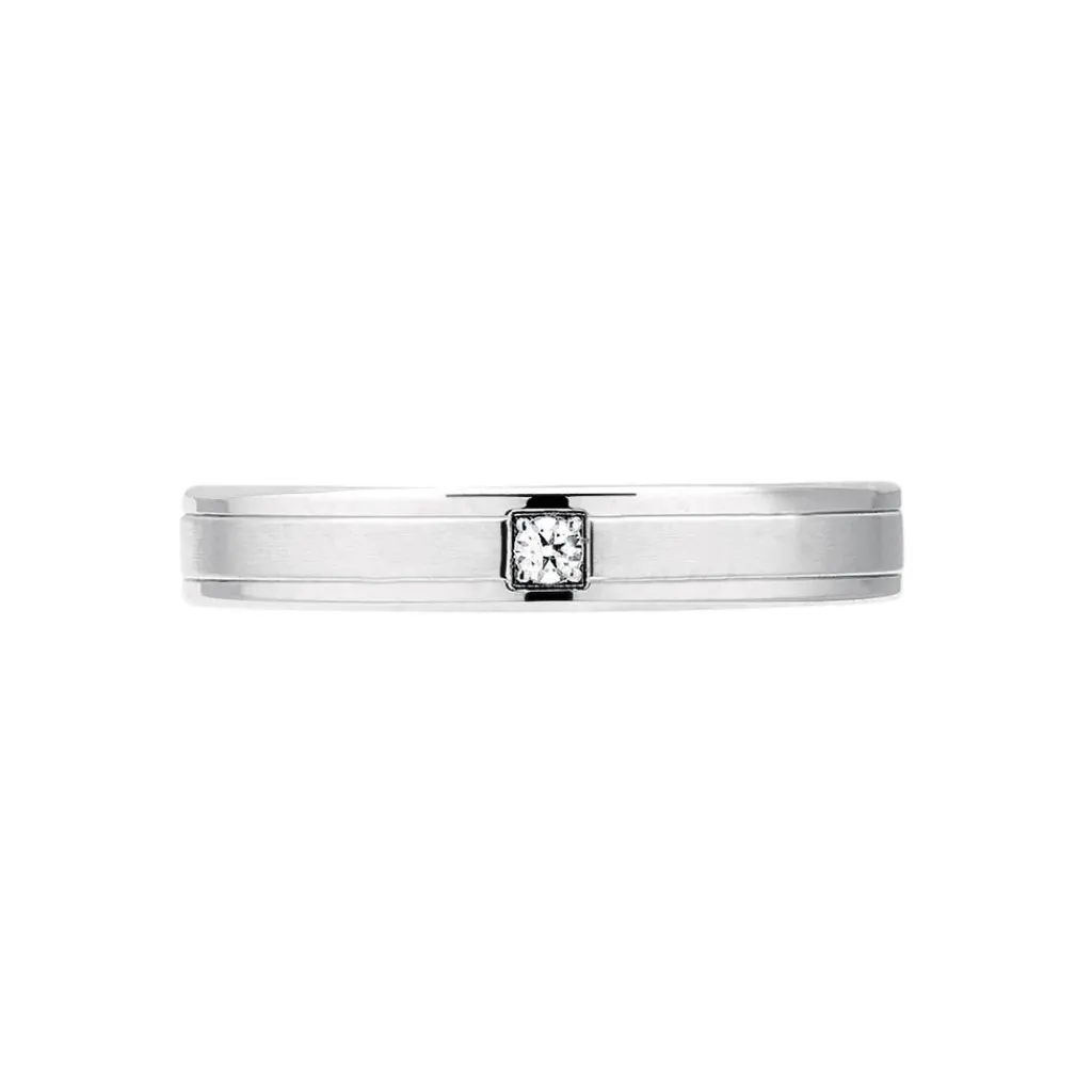 Histoire d'Or Alliance Mae Or Blanc Diamant Sale