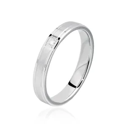 Histoire d'Or Alliance Mae Or Blanc Diamant Outlet