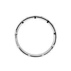 Histoire d'Or Alliance Maille Or Blanc Hot