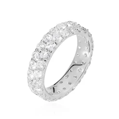 Histoire d'Or Alliance Marjelle Or Blanc Oxyde De Zirconium Outlet