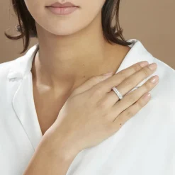 Histoire d'Or Alliance Marjelle Or Blanc Oxyde De Zirconium Outlet