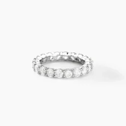 Histoire d'Or Alliance Marjorie Or Blanc Oxyde De Zirconium