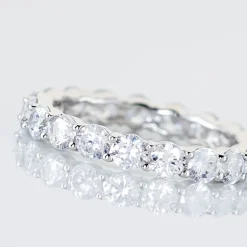 Histoire d'Or Alliance Marjorie Or Blanc Oxyde De Zirconium