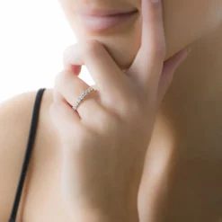 Histoire d'Or Alliance Marlyatou Or Blanc Oxyde De Zirconium Best