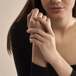 Histoire d'Or Alliance Menussa Diamantee Or Blanc New