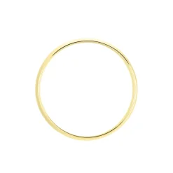 Histoire d'Or Alliance Meredithe Demi Jonc Classique Or Jaune New