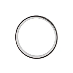 Histoire d'Or Alliance Nathaell Ruban Plat Palladium Blanc Discount