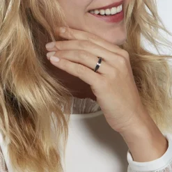 Histoire d'Or Alliance Navid Ruban Plat Palladium Blanc Clearance