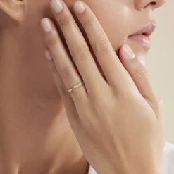 Histoire d'Or Alliance Or Jaune Diamantee Outlet