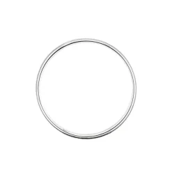 Histoire d'Or Alliance Pricilia Ruban Plat Or Blanc Hot