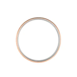 Histoire d'Or Alliance Rehanne Ruban Plat Or Bicolore Online