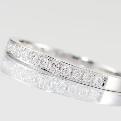 Histoire d'Or Alliance Rhea or blanc diamant Best