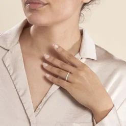 Histoire d'Or Alliance Rhea Or Blanc Diamant Best