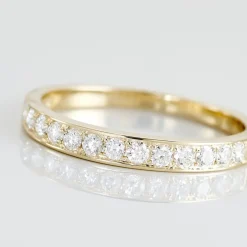 Histoire d'Or Alliance Rhea Or Jaune Diamant Clearance