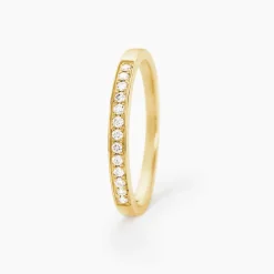 Histoire d'Or Alliance Rhea or jaune diamant Clearance