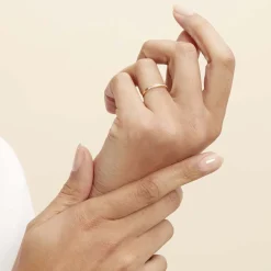 Histoire d'Or Alliance Rhea or jaune diamant Clearance