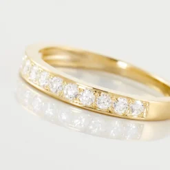 Histoire d'Or Alliance Rhea or jaune diamant Discount