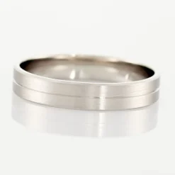 Histoire d'Or Alliance Roberto Ruban Plat Palladium Blanc Best