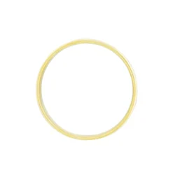 Histoire d'Or Alliance Romaine Ruban Bombé Or Bicolore