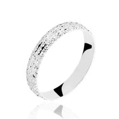 Histoire d'Or Alliance Roxie Demi Jonc Classique or blanc Best