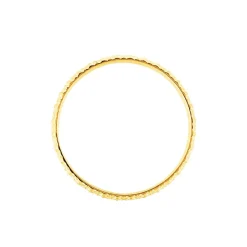 Histoire d'Or Alliance Roxie Ruban Plat or jaune New