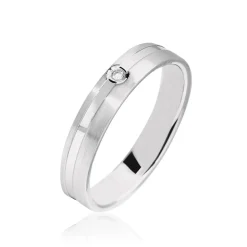 Histoire d'Or Alliance Shehrazade Or Blanc Diamant Clearance